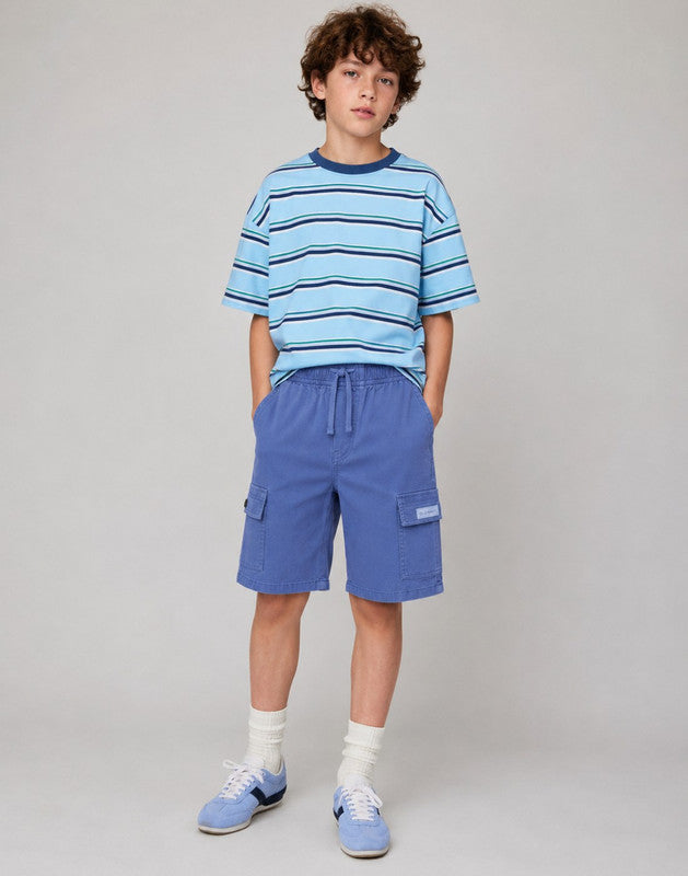 Basic Regular Denim Bermuda