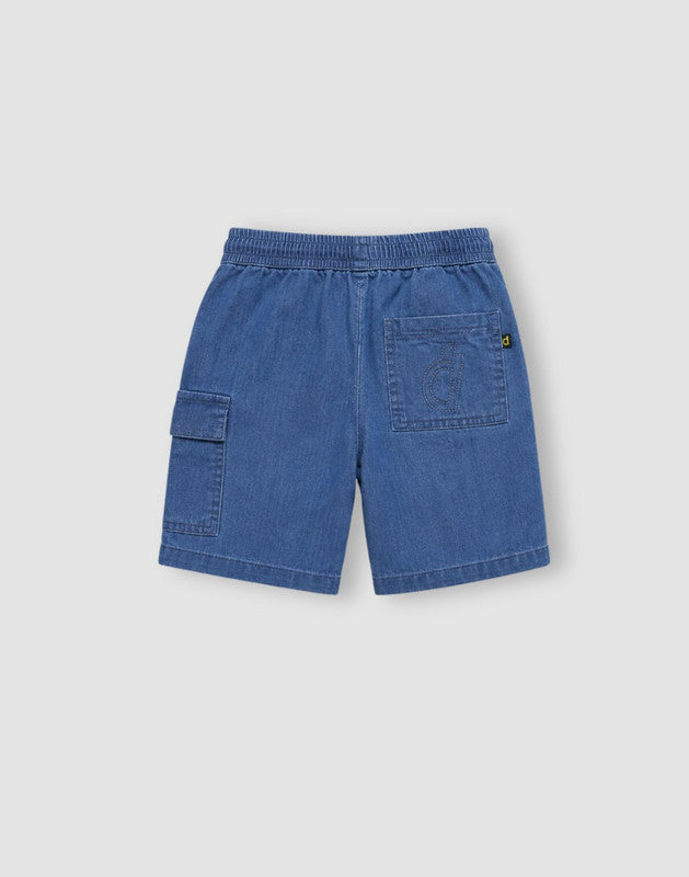 Washed Regular Denim Shorts