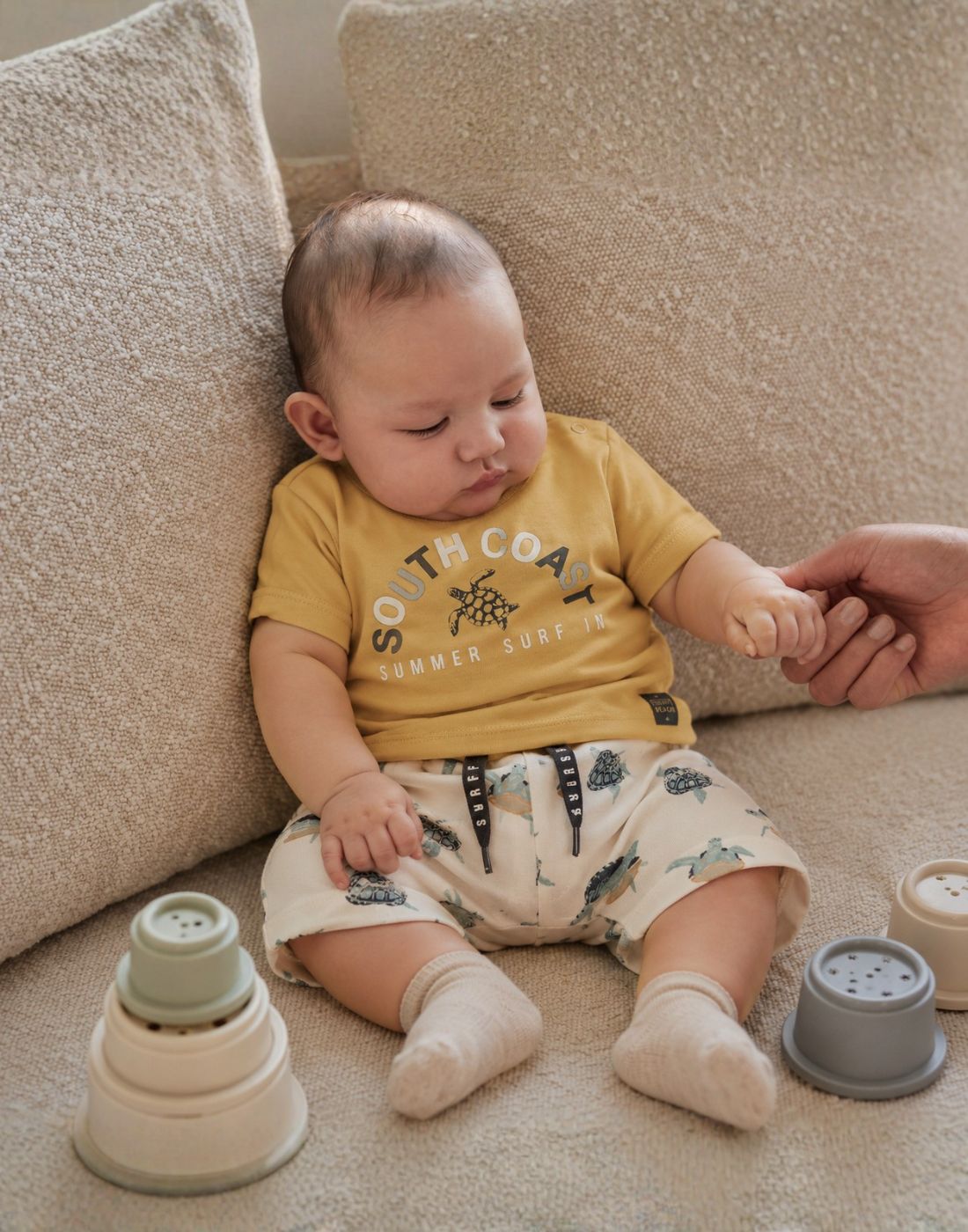 GJ Baby Camel Cotton Regular CO-ORDINATE