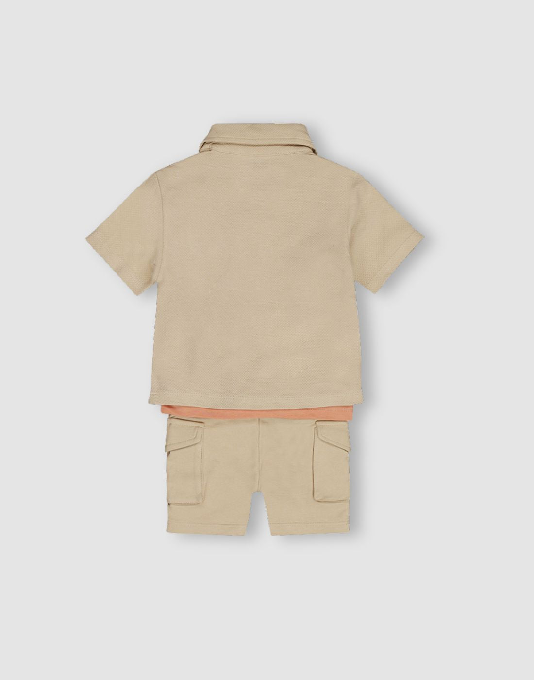 Boys Cotton 3 Piece Set Shirts, T-Shirt & Shorts