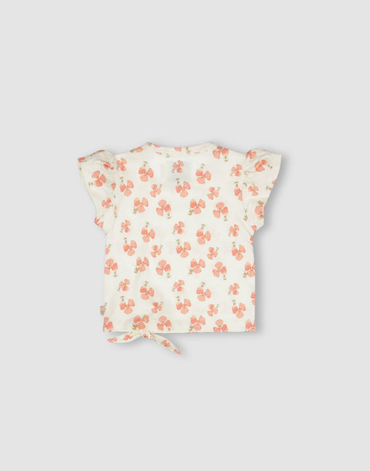 GJ Baby Girls Floral Printed Cotton Top