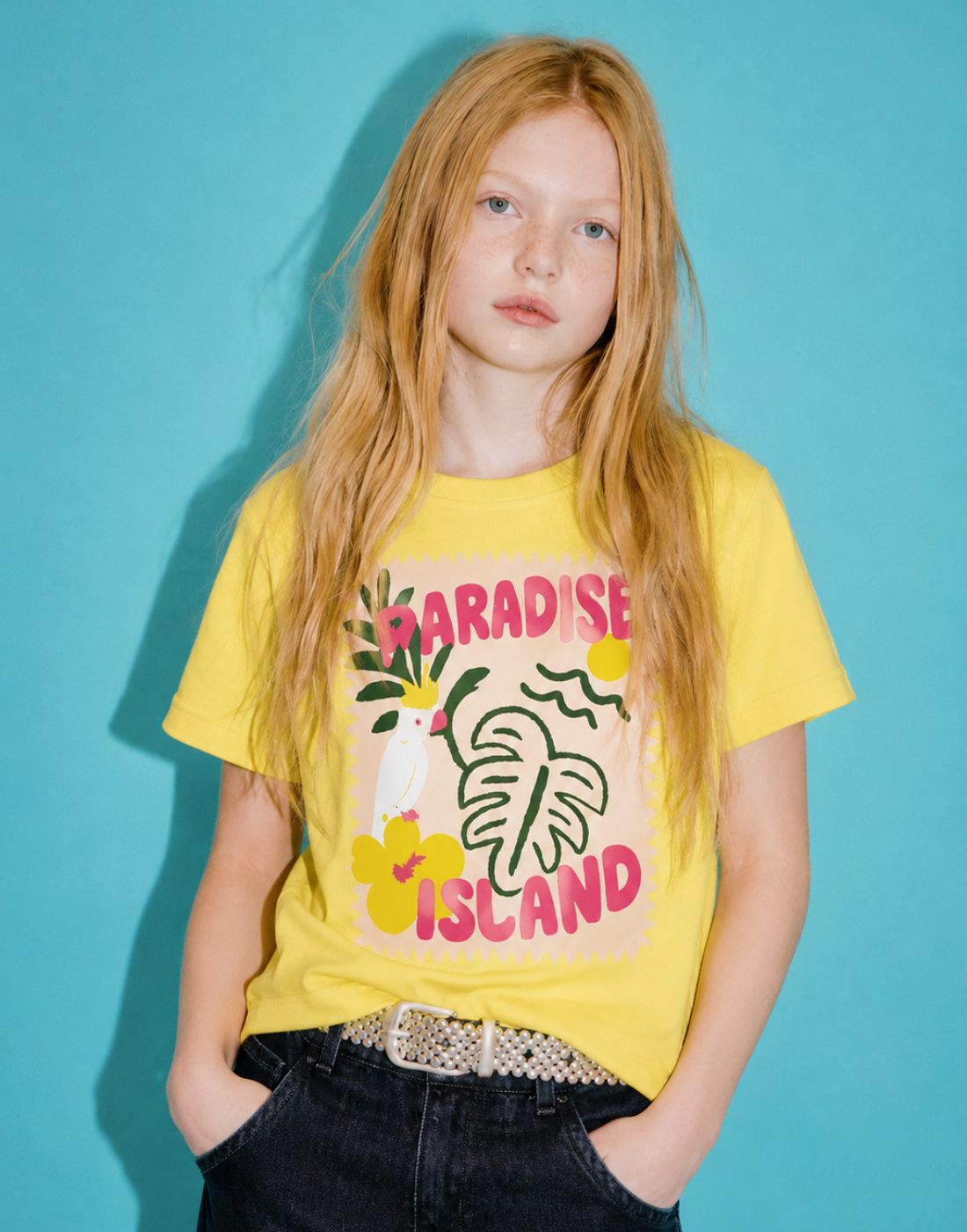 Gini and Jony Girls Yellow Knits Top