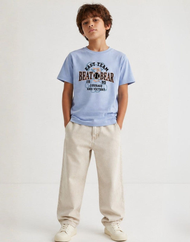 Graphic print Regular Cotton T-Shirt