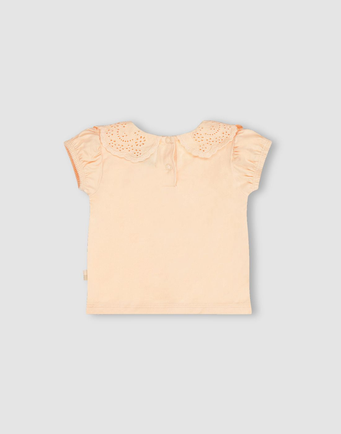 GJ Baby Girls Solid Cotton T-Shirt
