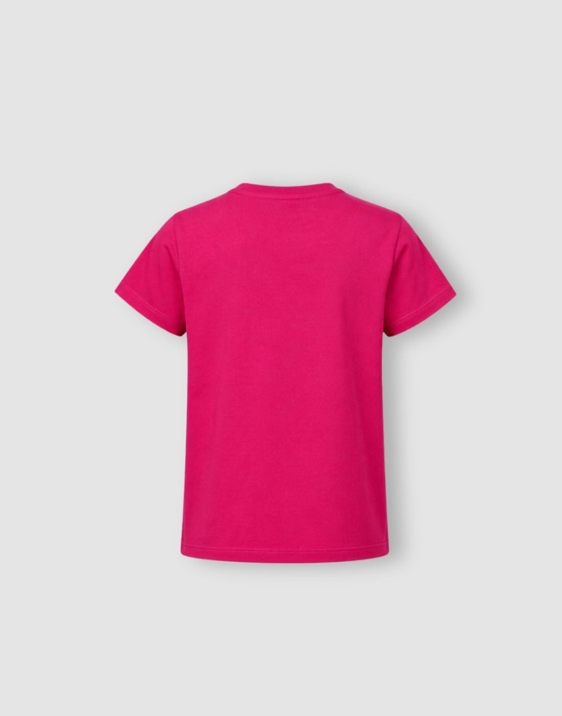 Gini and Jony Girls Pink Cotton Knits Top Half Sleeves