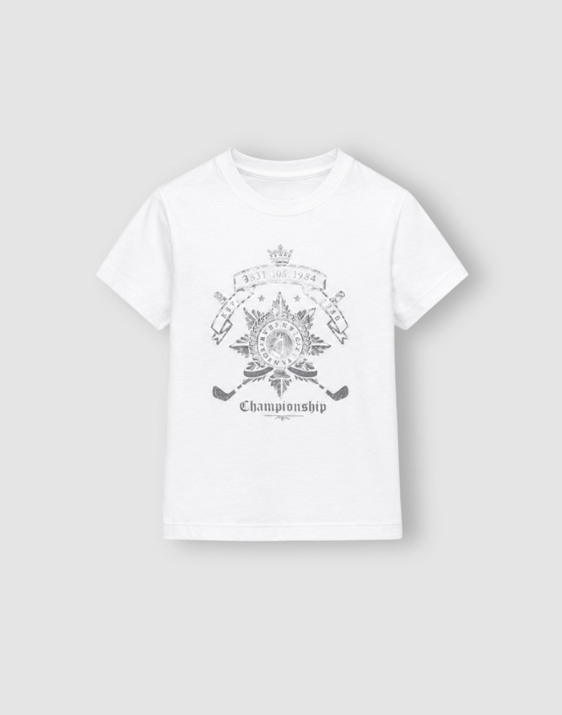 White Graphic Cotton T-Shirt