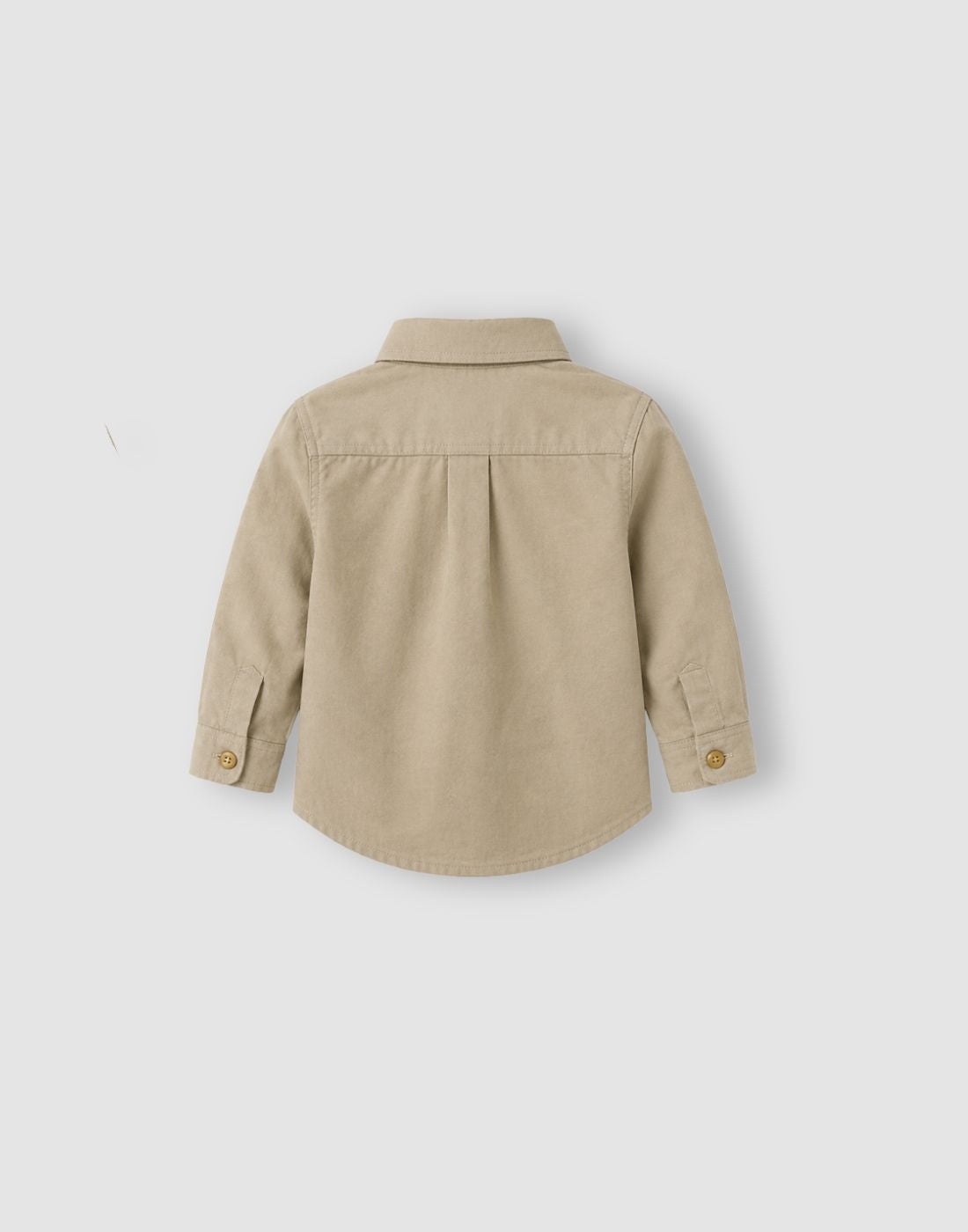GJ Baby Boys Lyocell Linen Solid Shirt