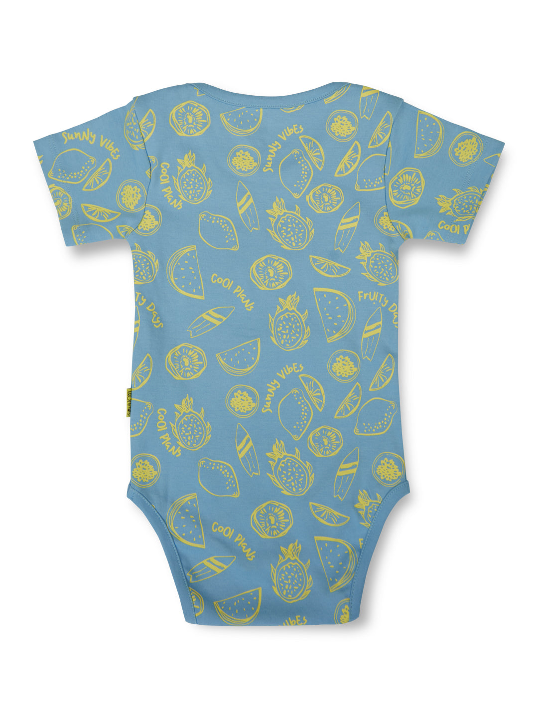 Boys Multicolor Graphic Print Cotton Baby Set Half Sleaves