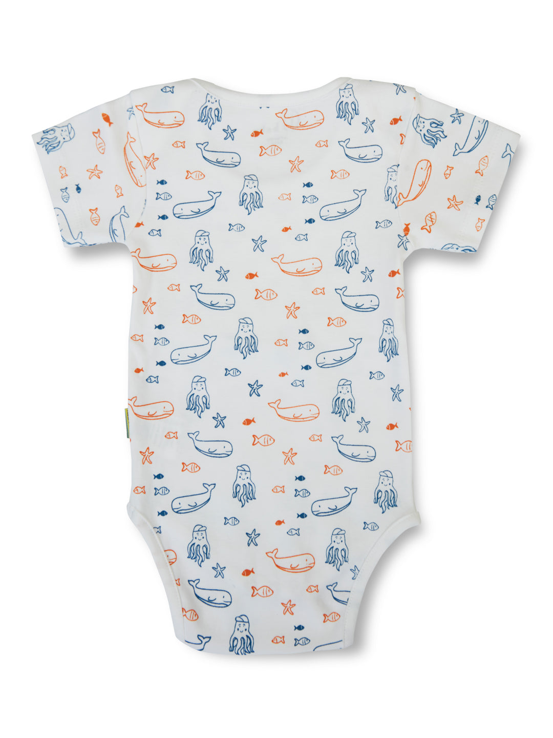 Boys Multicolor Graphic Print Cotton Baby Set Half Sleaves