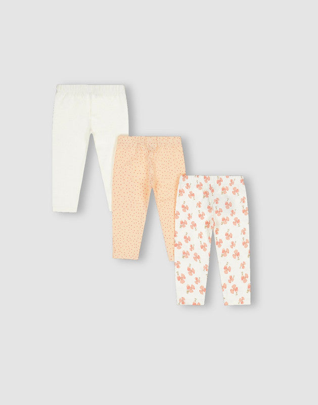 Floral Slim Cotton Legging