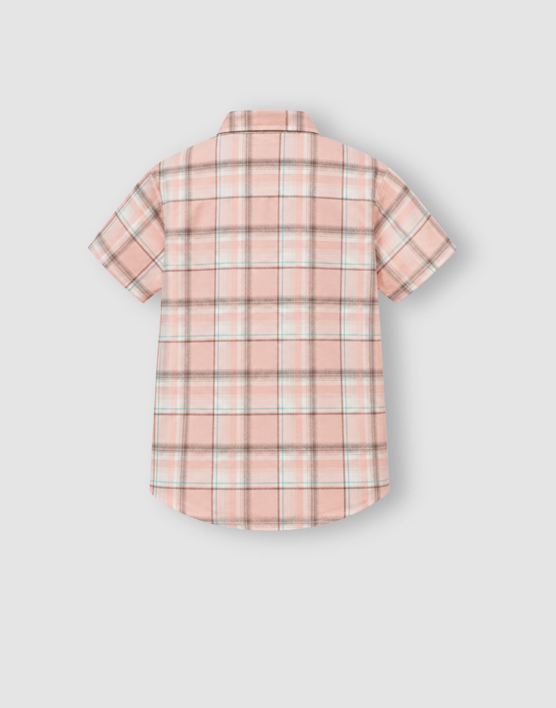Gini and Jony Boys Pink Cotton Shirt Half Sleeves