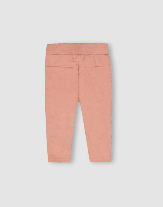 GJ Baby Girls Light pink Cotton Regular LEGGINGS