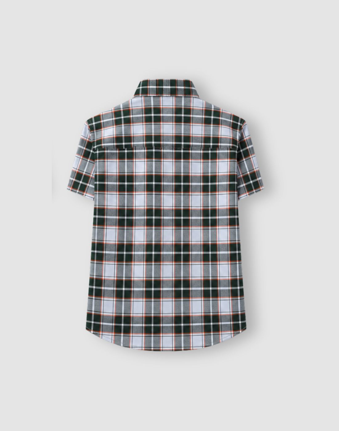 Gini and Jony Boys Checked Cotton Half Sleeve Shirt