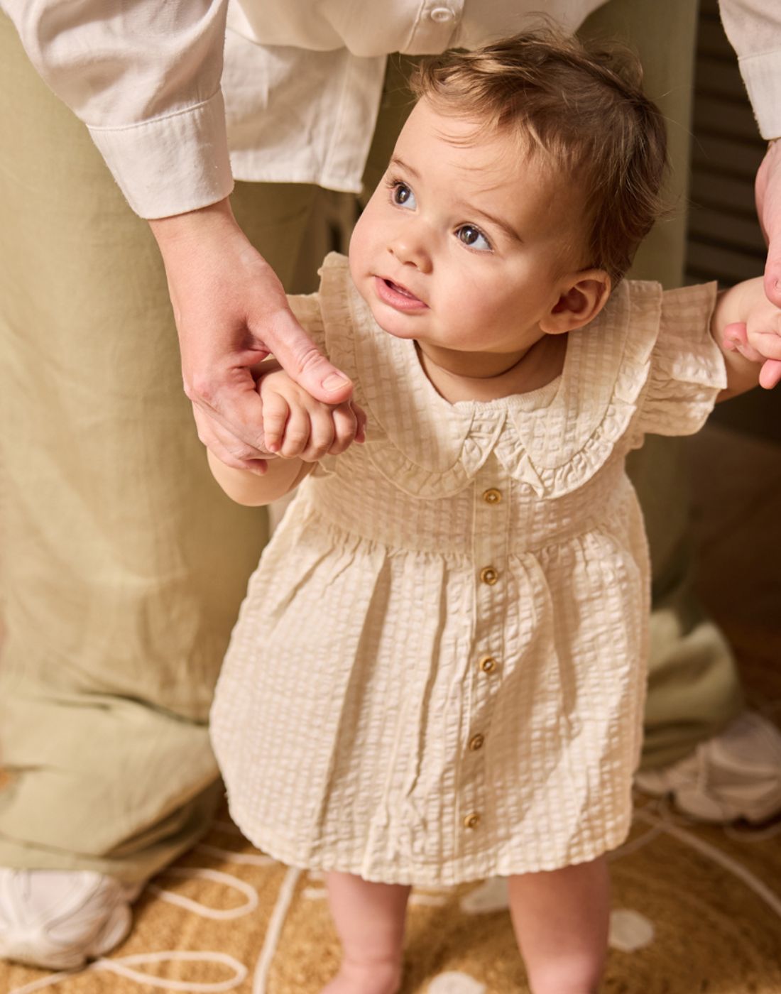 GJ Baby Sand Cotton Empire CO-ORDINATE