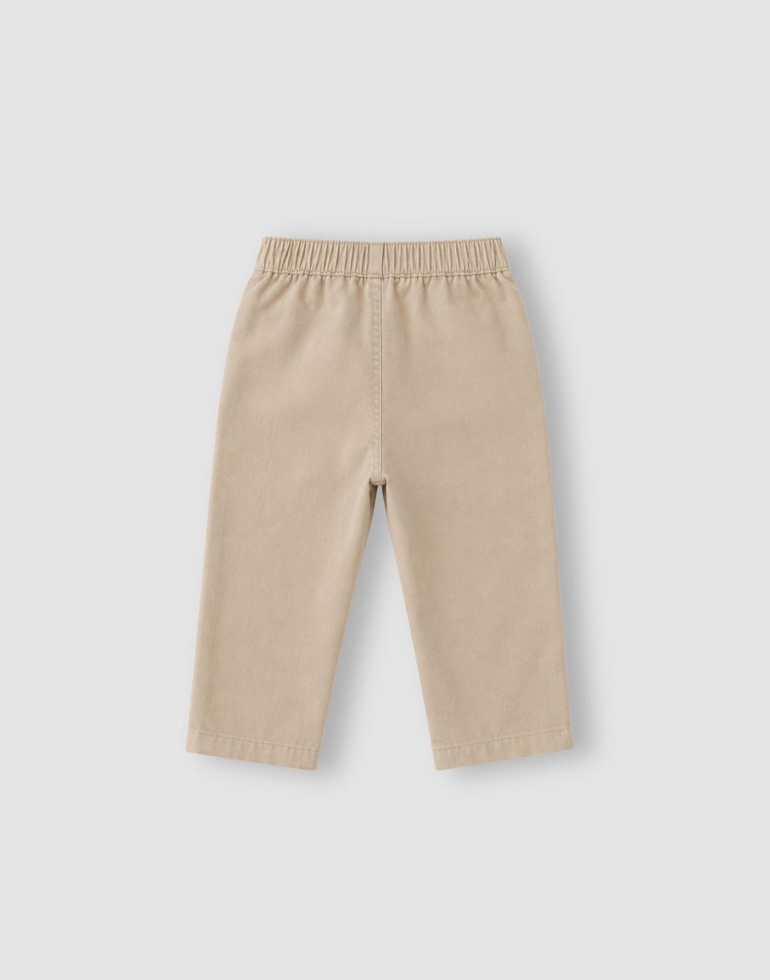 GJ Baby Boys Mid-Rise Cotton Twill Lycra Elasticated Trousers