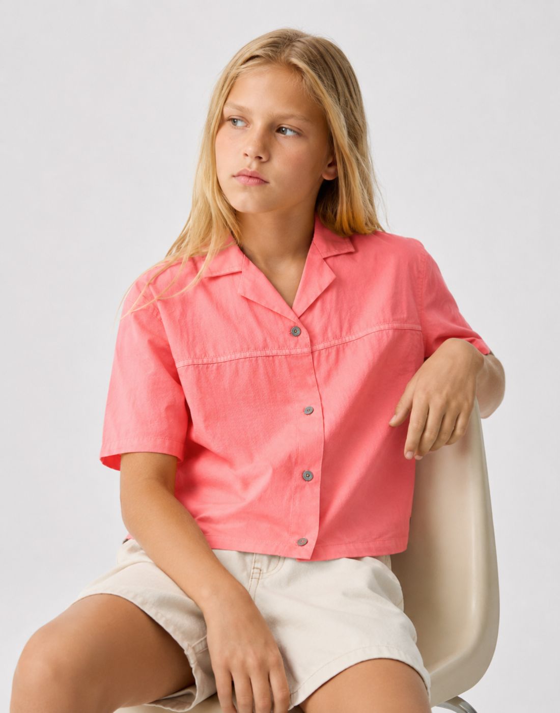 Gini and Jony Girls Pink Shirt