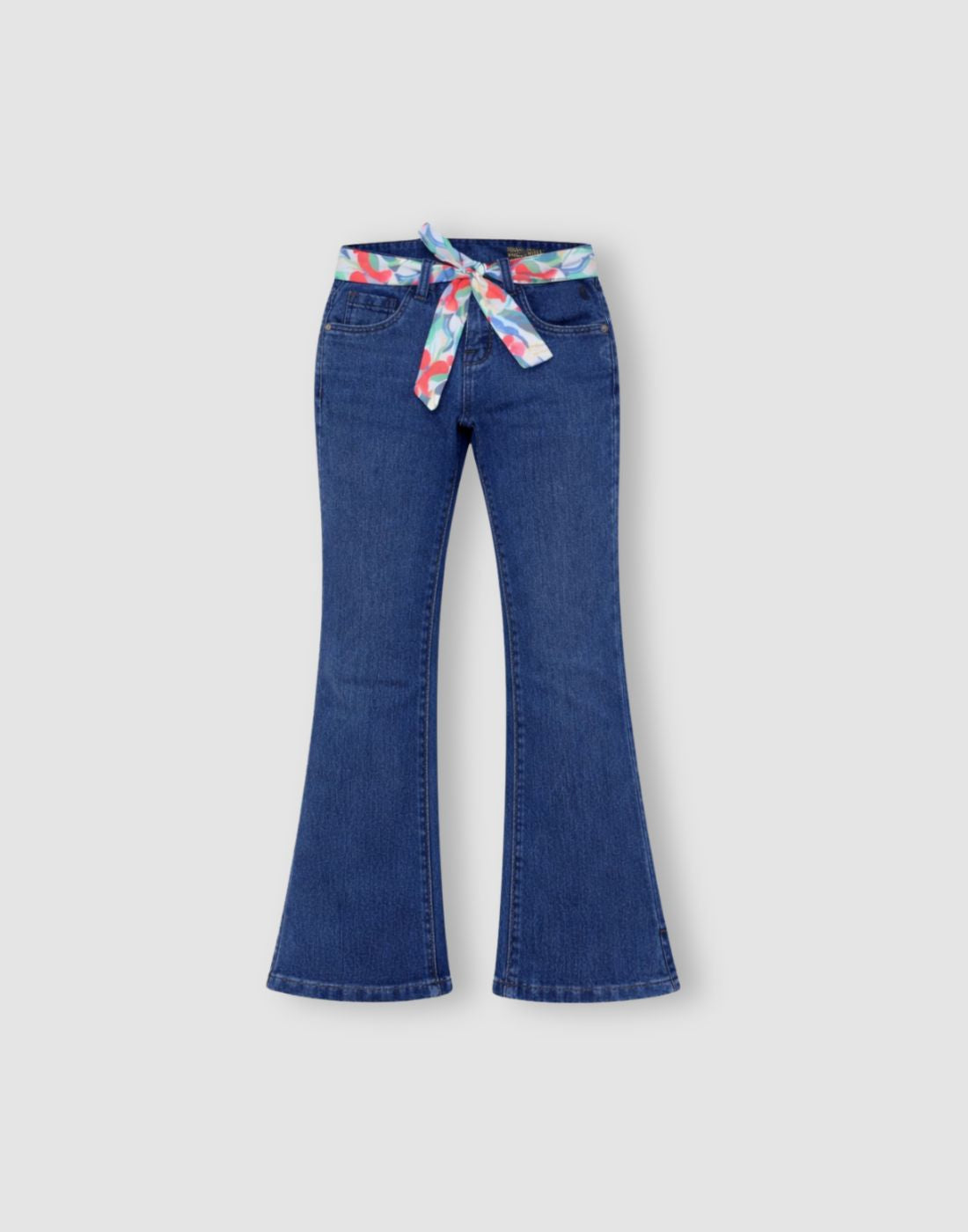 Girls Lilac Denim Woven JEANS