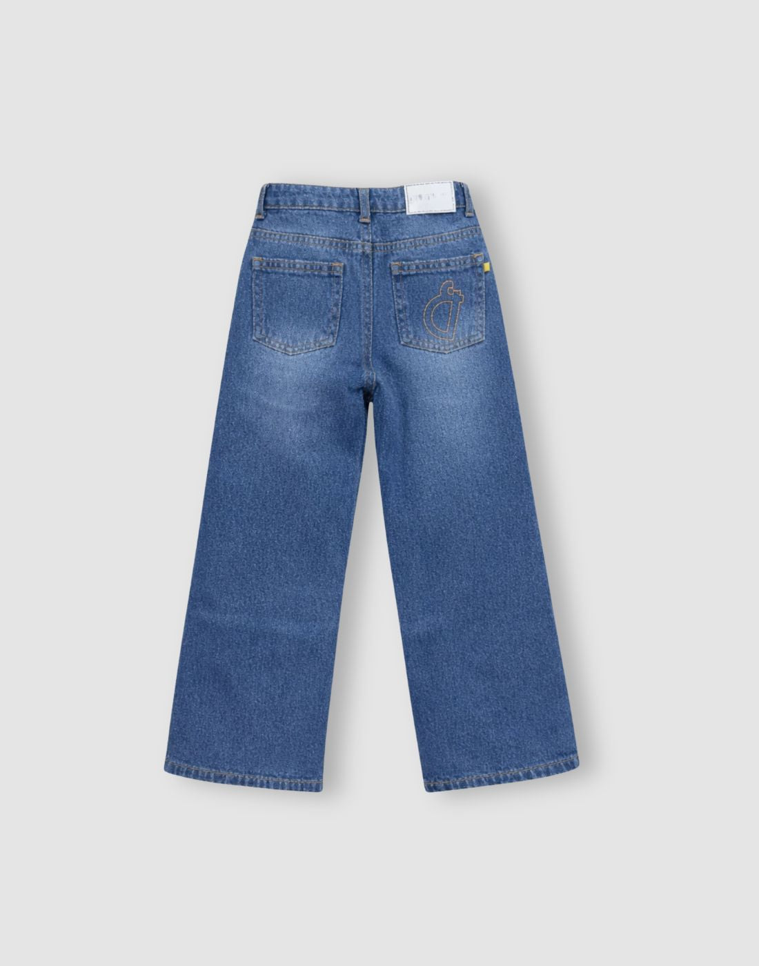 Girls Light Blue Denim Woven JEANS