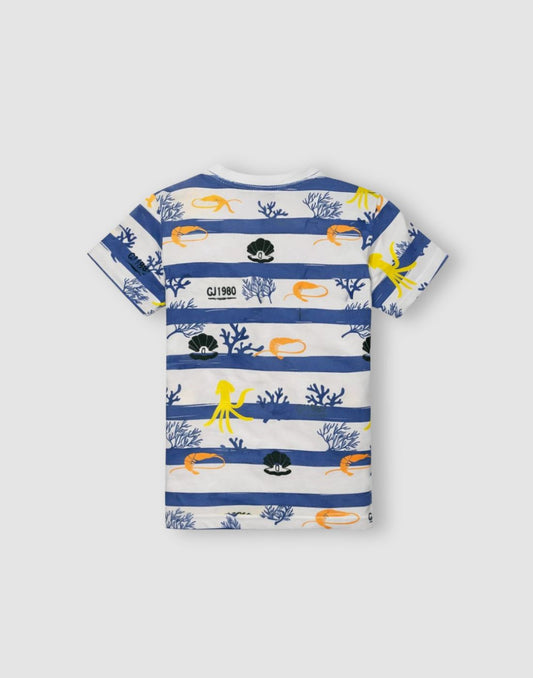 Gini and Jony Boys White T-Shirt