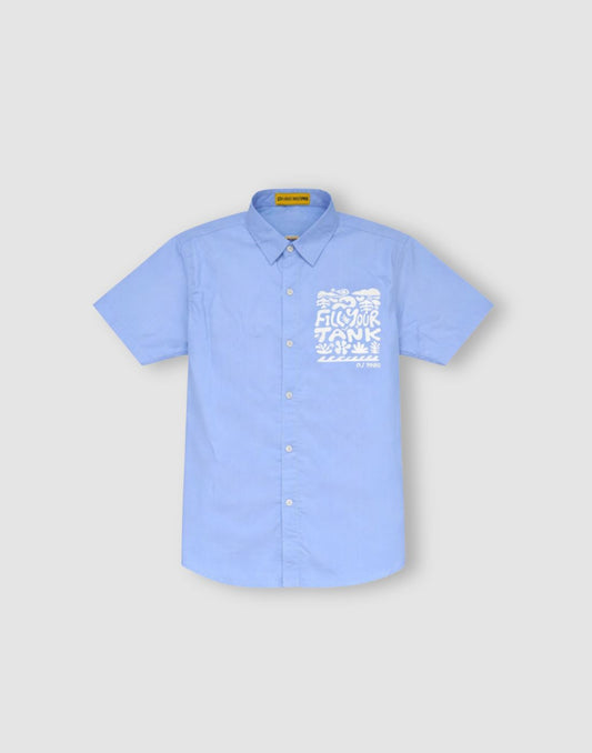 Gini and Jony Boys Blue Shirt