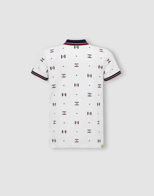 Gini and Jony Boys White Polo T-Shirt