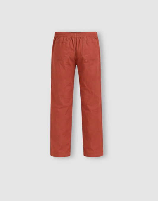 Gini and Jony Boys Khaki Cotton Trouser Fixed Waist