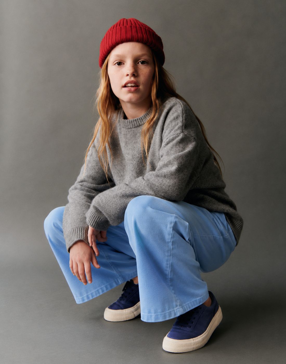 Gini and Jony Girls Blue Culottes