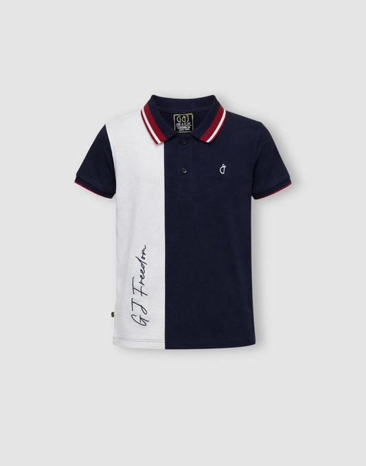 Gini and Jony Boys Black Polo T-Shirt