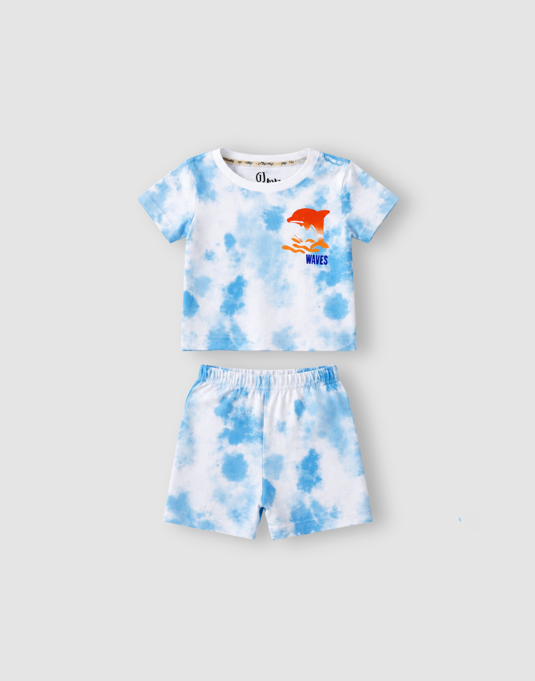 GJ Baby Boys Cotton Printed Co-Ord Set