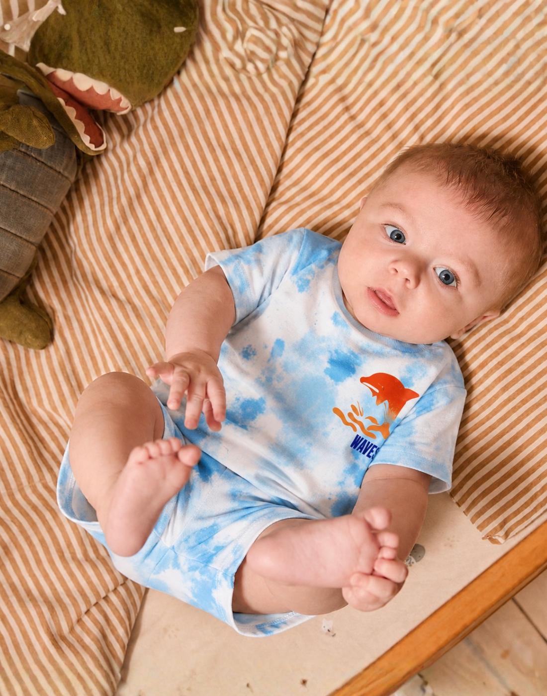 GJ Baby Boys Cotton Printed Co-Ord Set