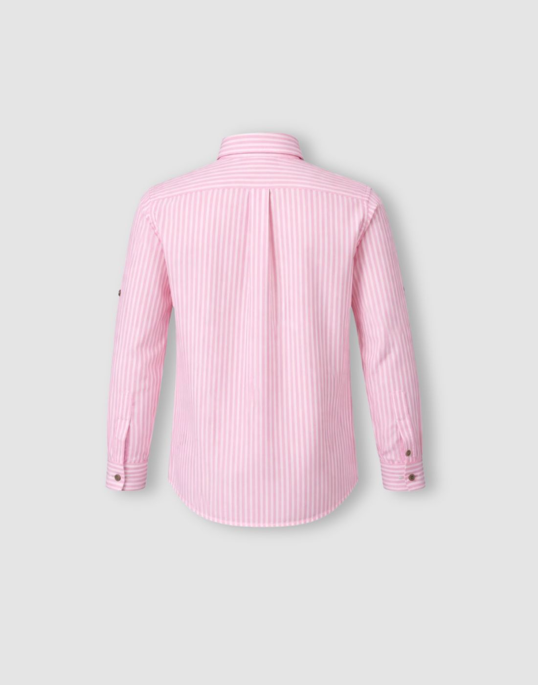 Gini and Jony Boys Pink Stripe Shirt