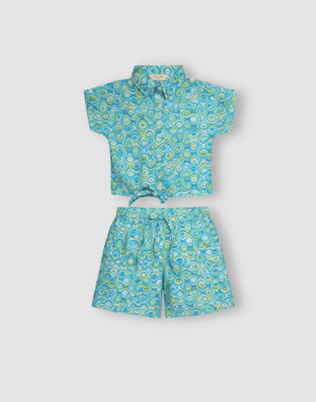 Gini and Jony Girls Blue Co-Ordinate