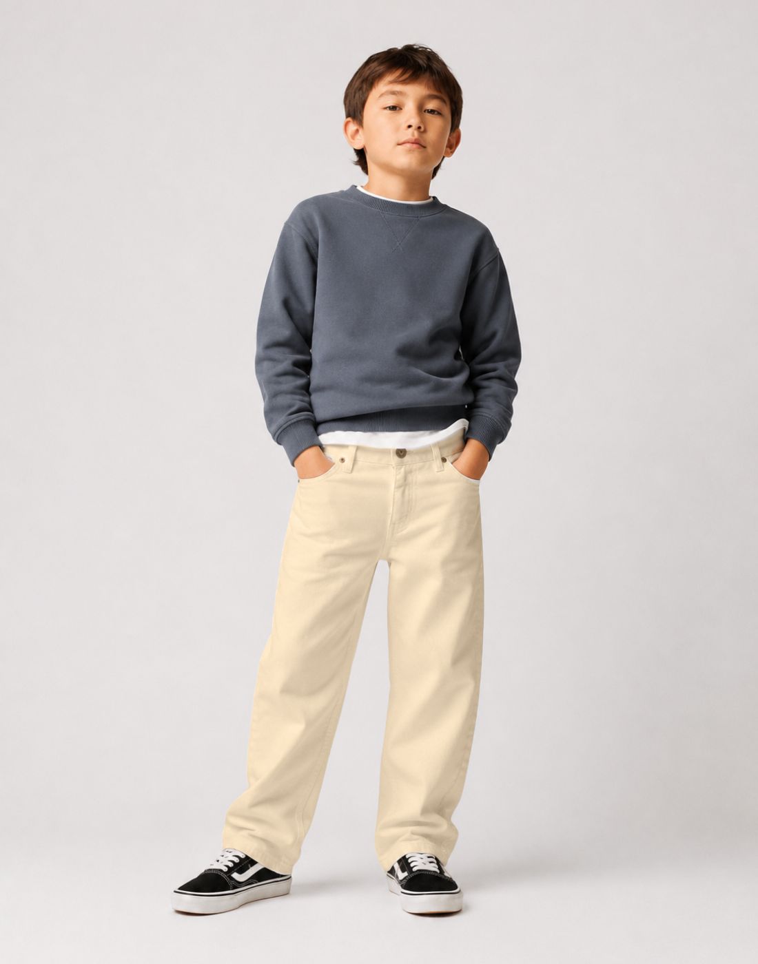 Gini and Jony Boys Off-white Jeans