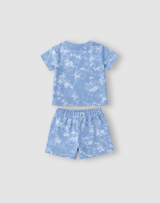 GJ Baby Boys Cotton Printed Co-Ord