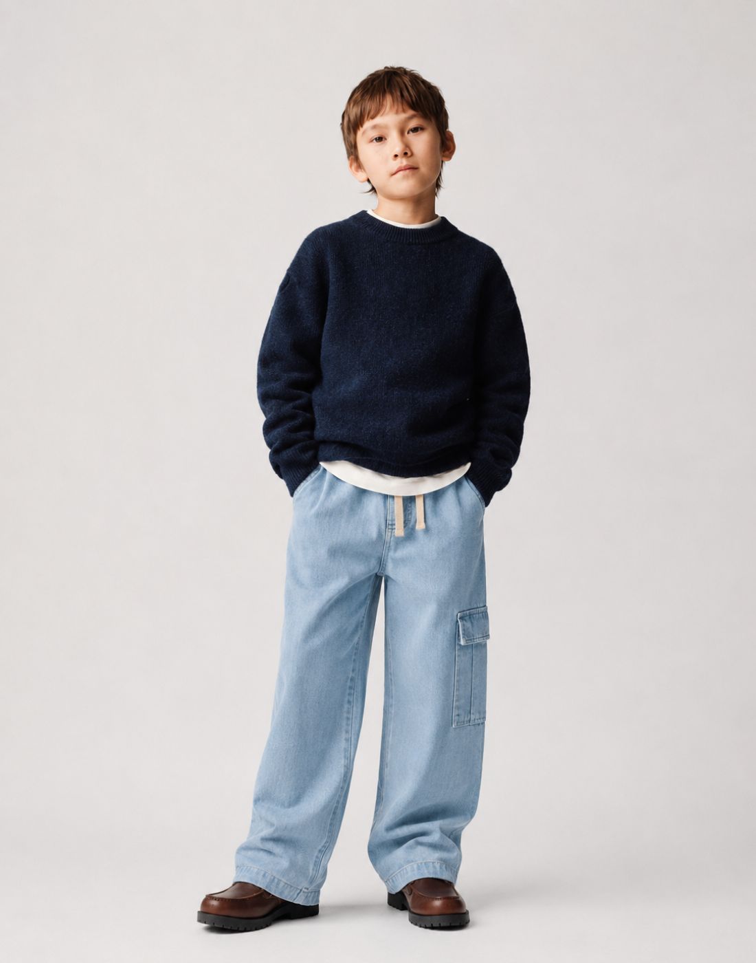 Gini and Jony Boys Light Blue Trouser