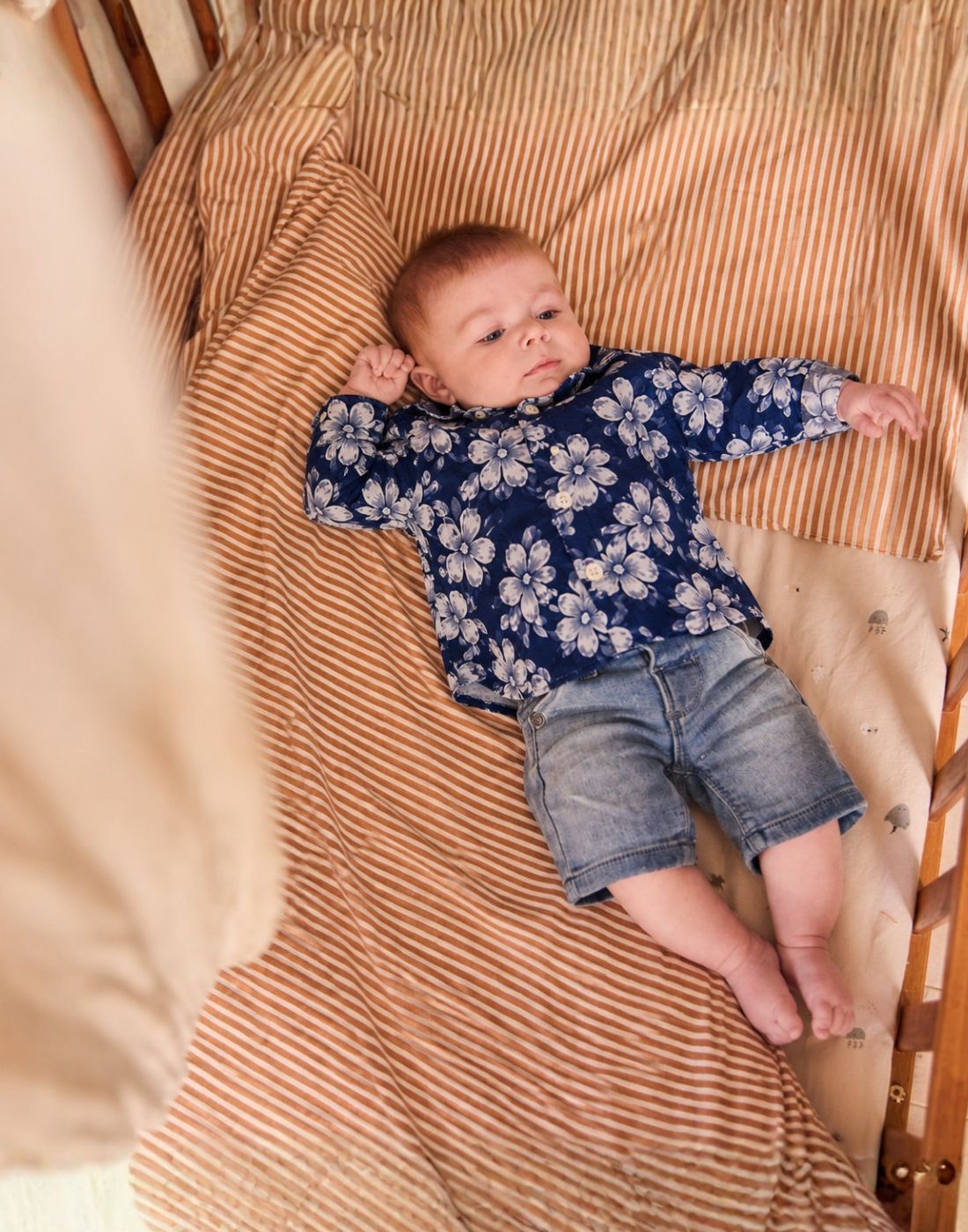 GJ Baby Blue COTTON MODAL SHIRT
