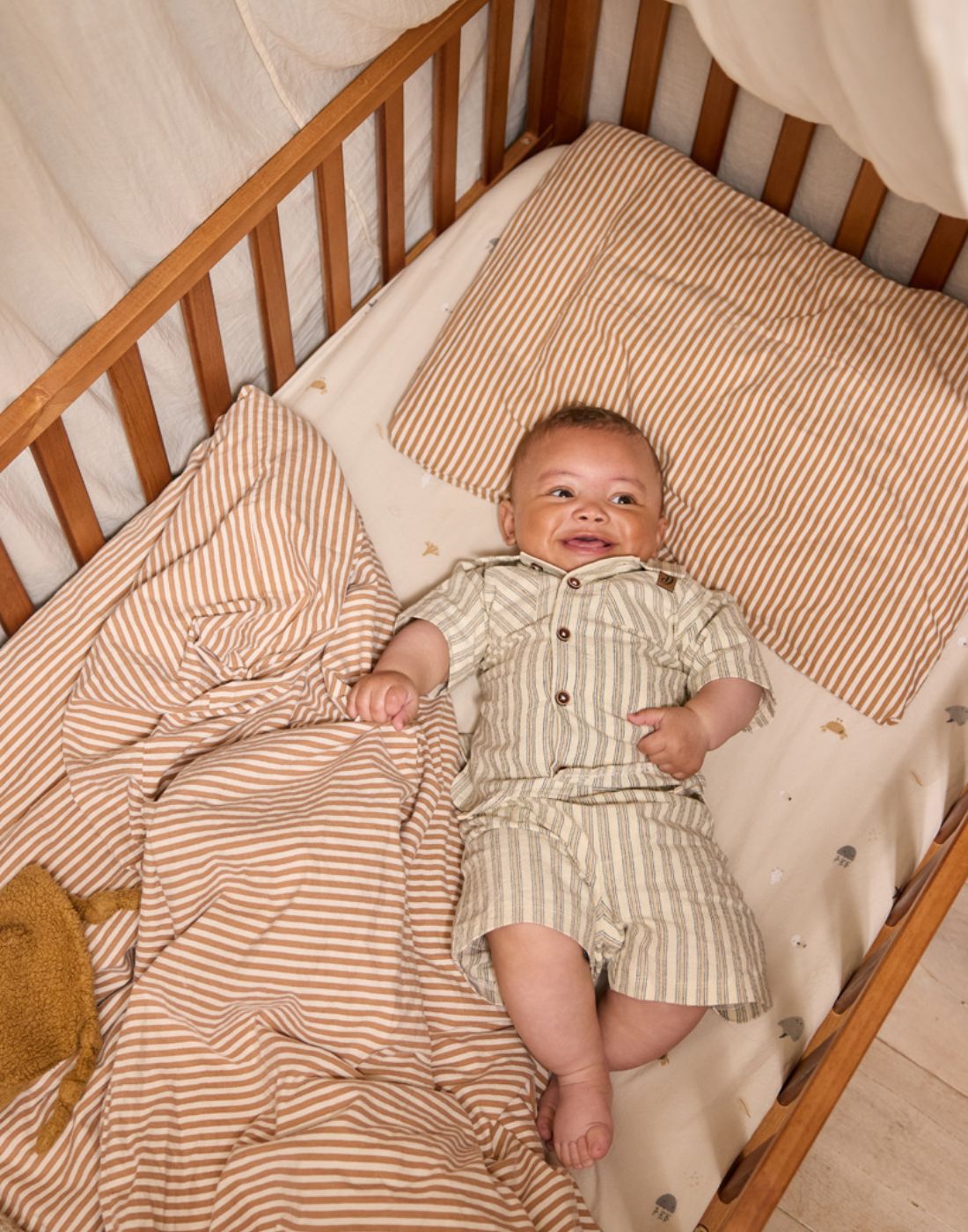 GJ Baby Blue Cotton Regular CO-ORDINATE
