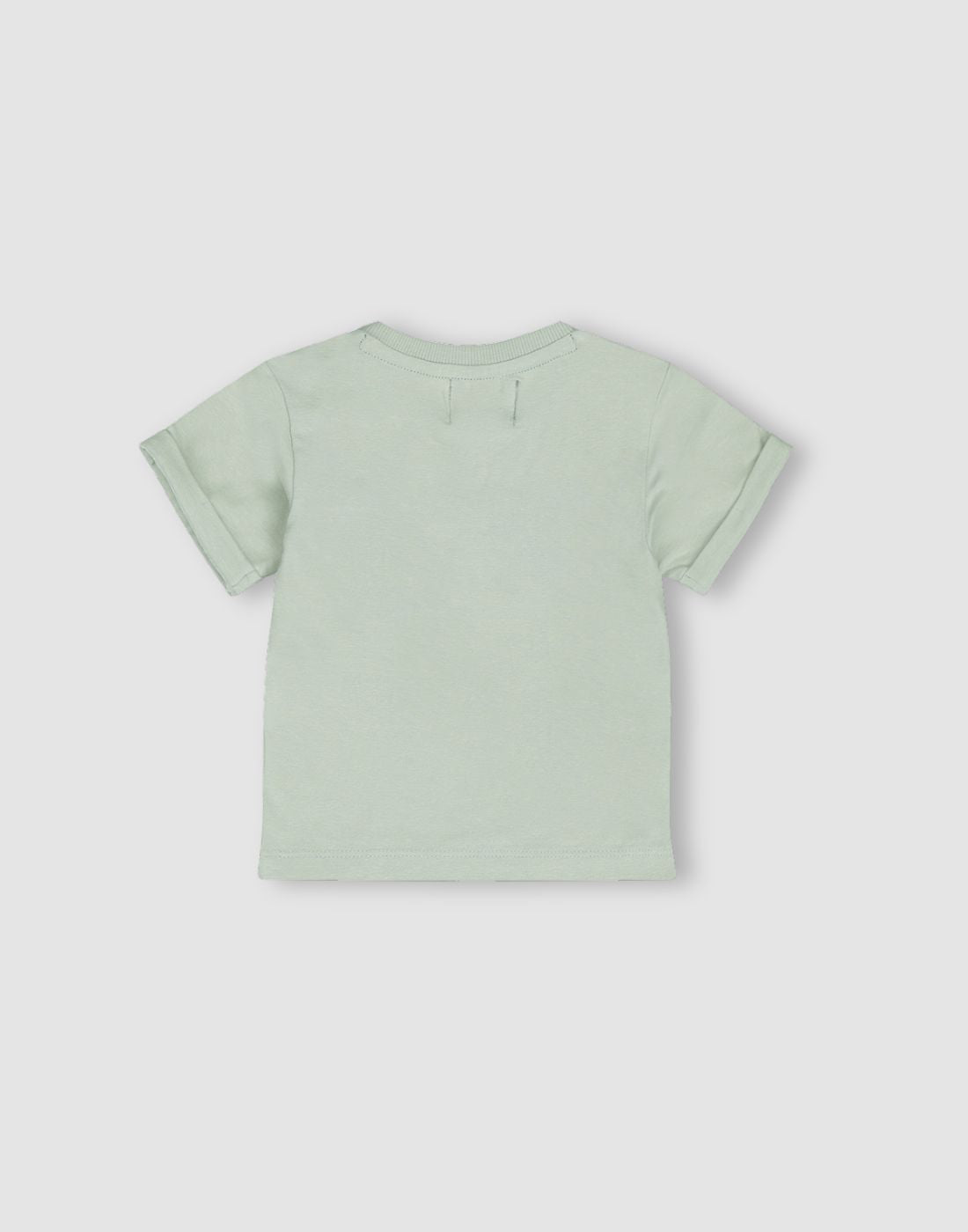 GJ Baby Soft Sage Cotton Regular T-SHIRT