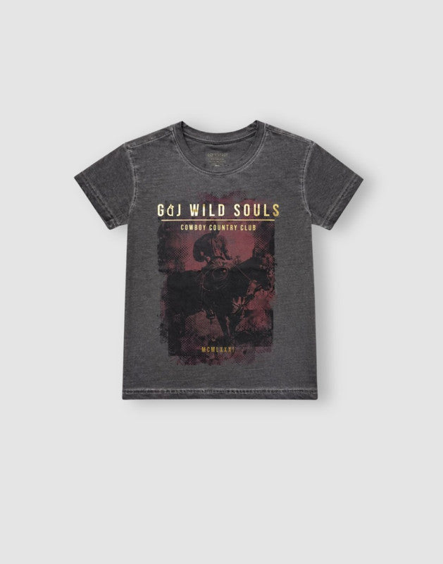 Grey Jersey T-Shirt Half Sleeves
