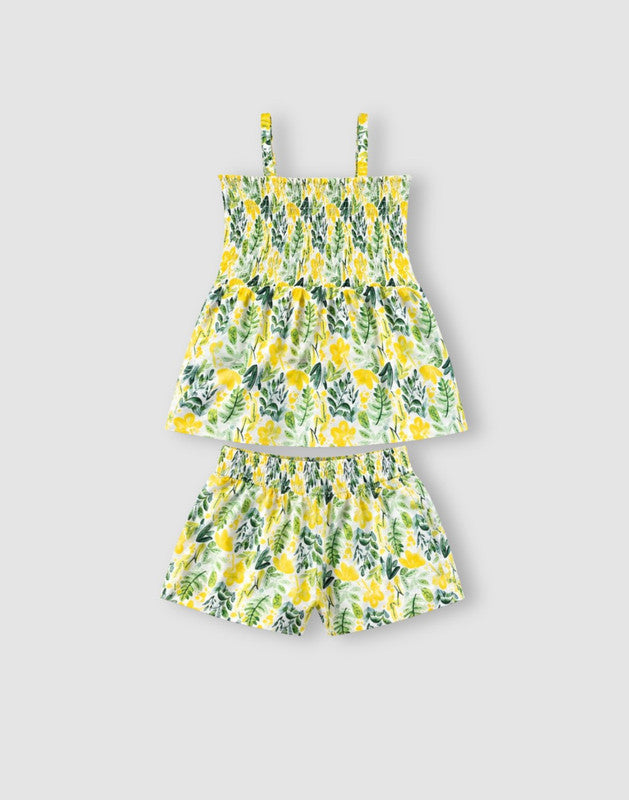 Botanical Print Regular Cotton Co-Ordinate