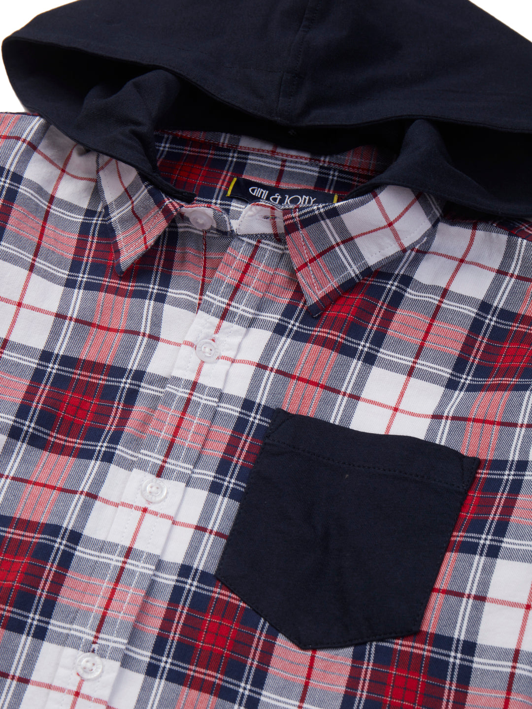 Boys Multicolor Checks Cotton Shirt