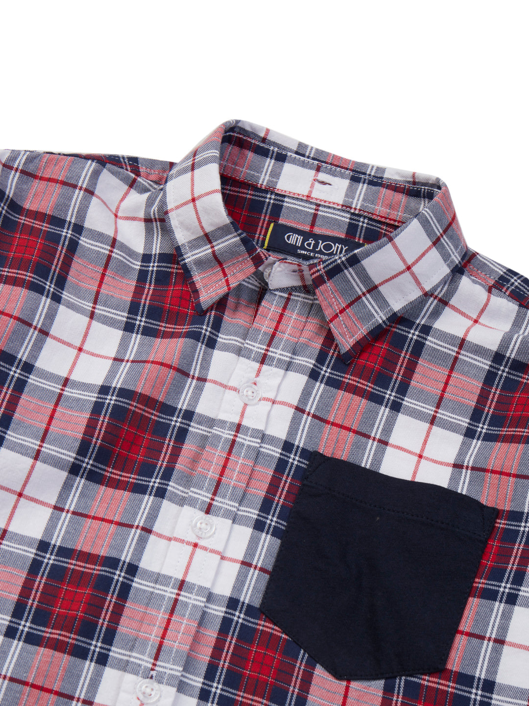 Boys Multicolor Checks Cotton Shirt