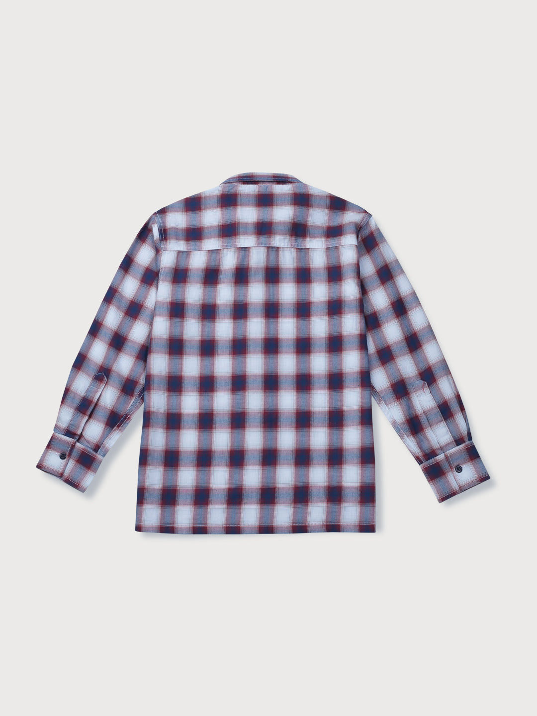 Boys Multicolor Checks Cotton Shirt