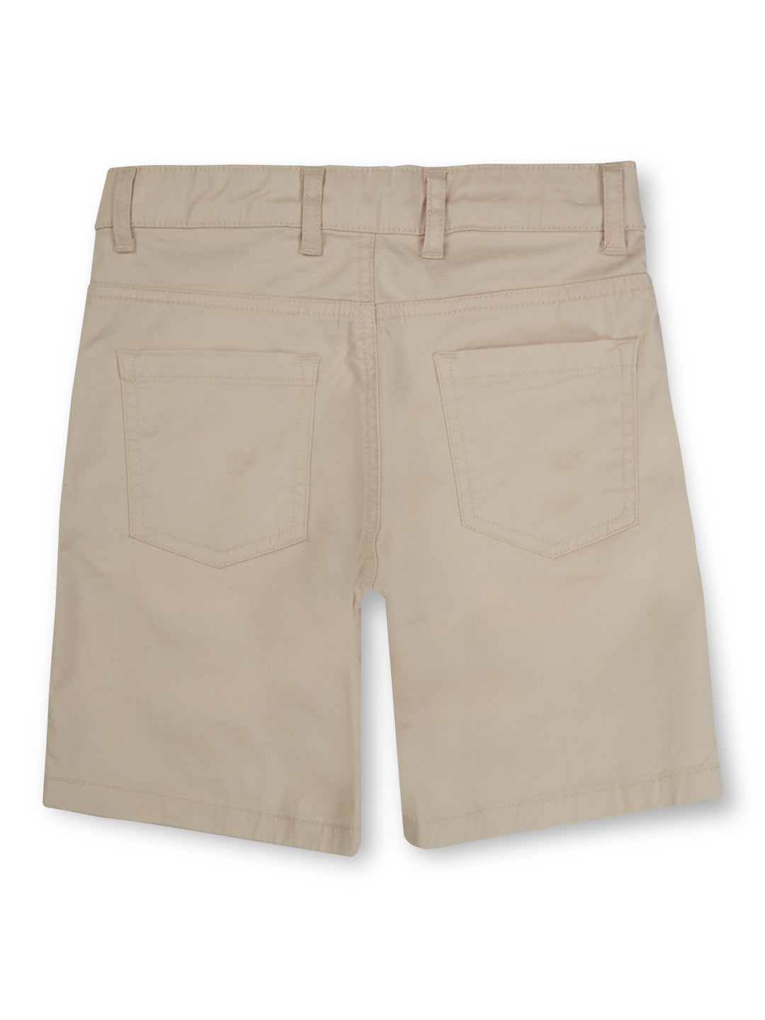 Boys woven Beige bermuda shorts