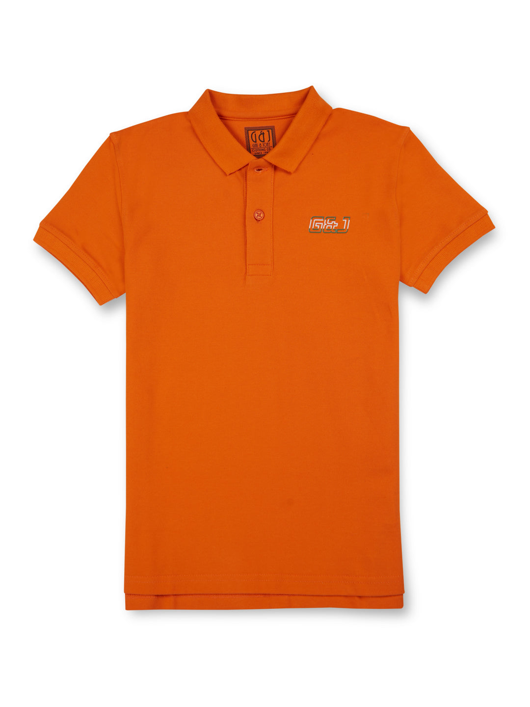 Boys orange Polo Tshirt