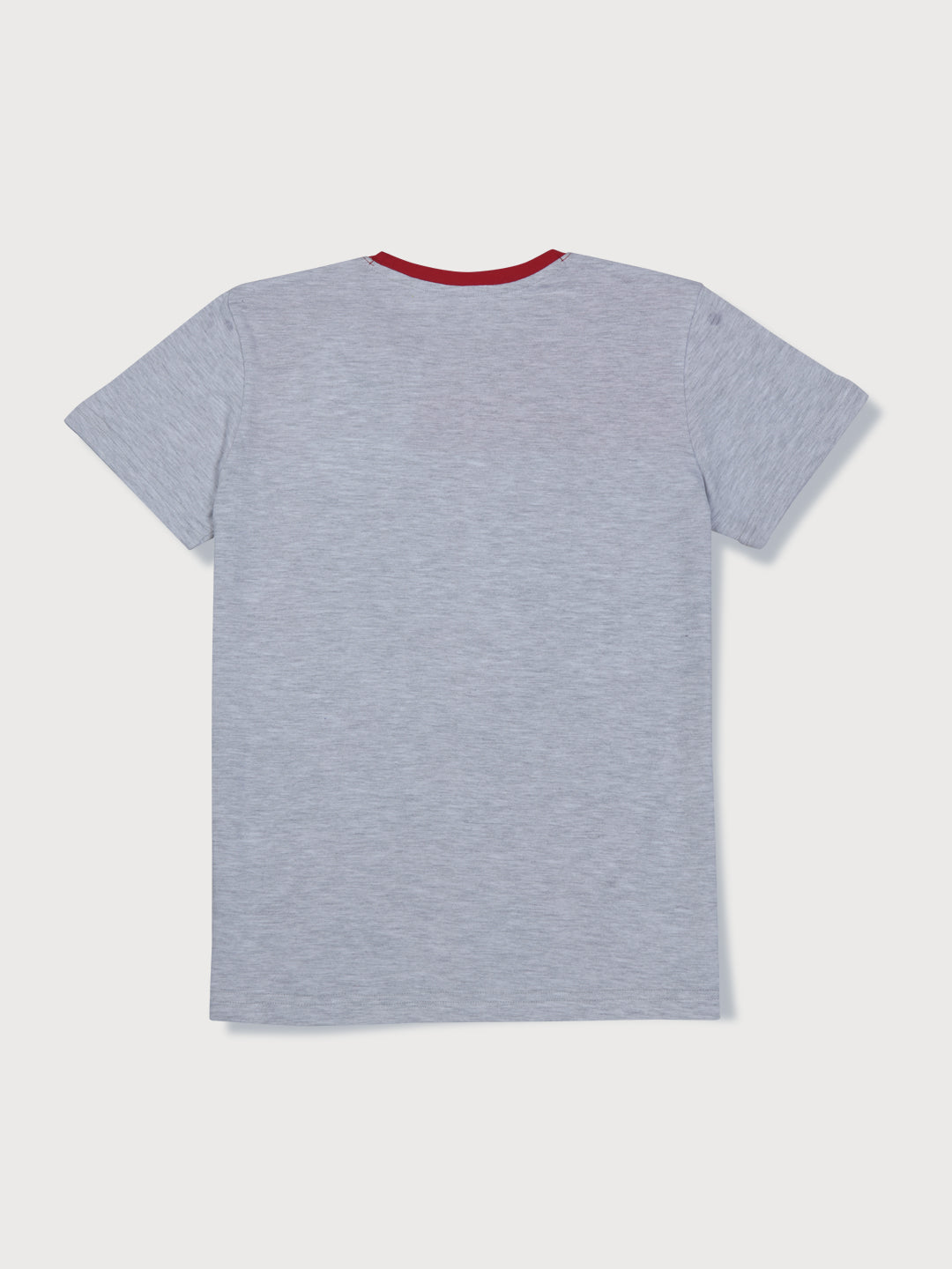 Boys Grey Colourblock Knits T-Shirt
