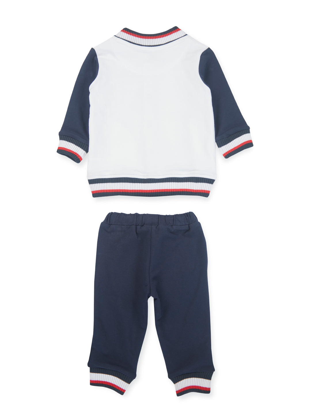Baby Boys Set of blue t-shirt , jacket and pajama pants