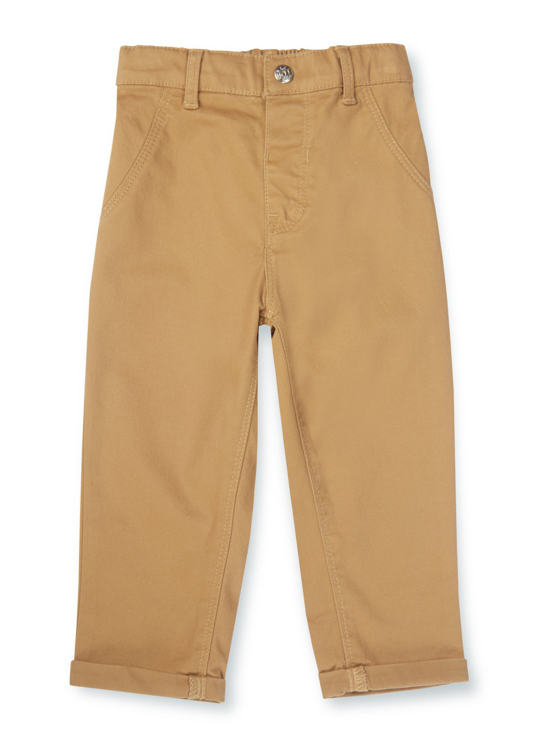 Baby Boys Khaki Woven 3/4Th Pants