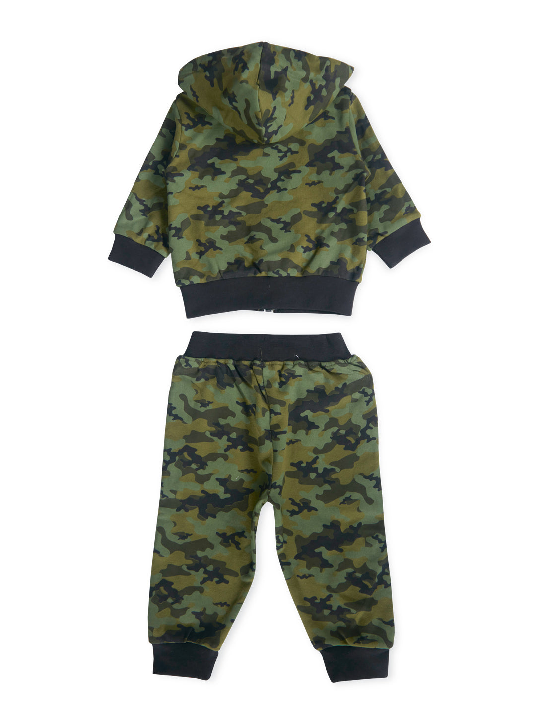 Baby Boys Set of Green jacket and pajama pants with white tee